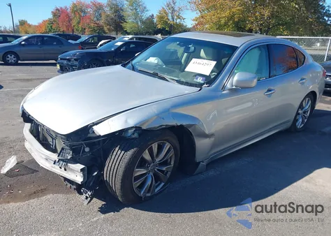 2012 Infiniti M37X z USA, uszkodzony, nr VIN JN1BY1AR3CM391021